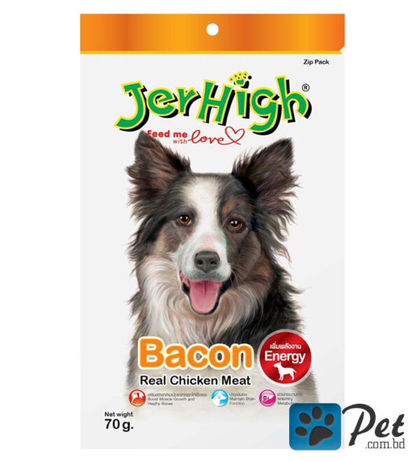 JerHigh Dog Snack-Bacon