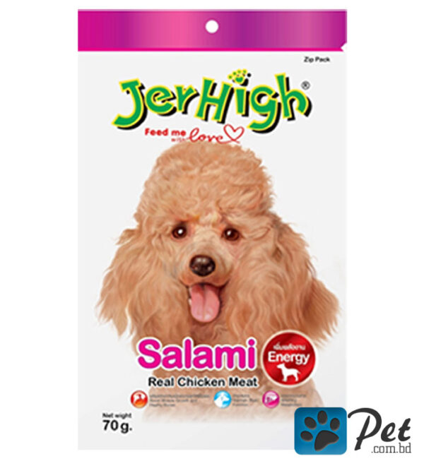 JerHigh Dog Snack-Salami