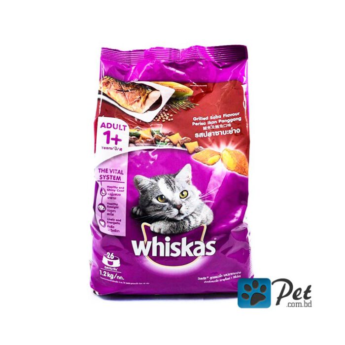 Whiskas - Grilled Saba (1.2kg) - Image 1