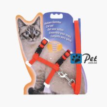 Katzen-Garnitur Cat Set - Harness & Lead (Red)
