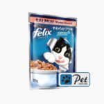 Purina Felix Cat Pouch - Salmon in Jelly