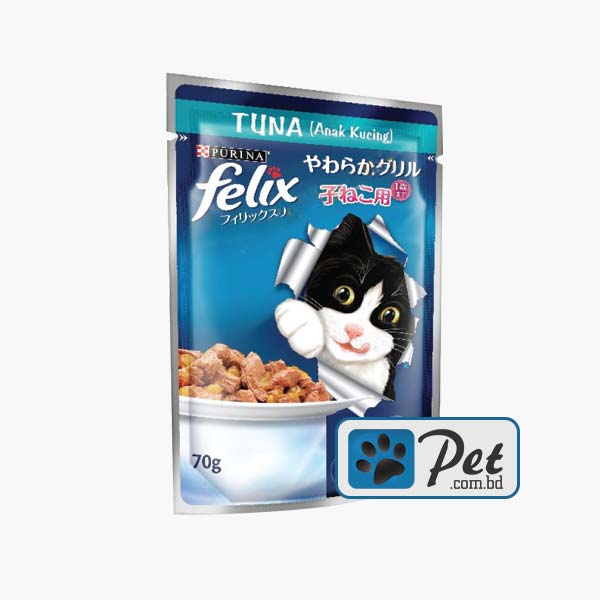 felix dry kitten food
