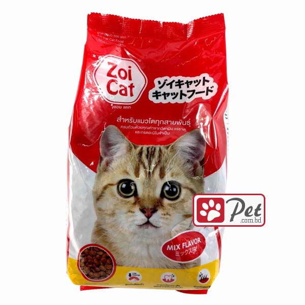 Zoi Cat Dry Food - Mix Flavor (1kg) [BUY 2 GET 1 FREE ...