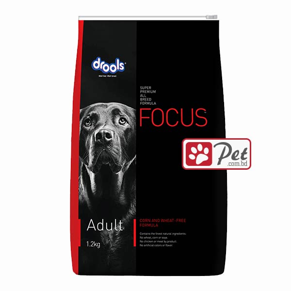 Drools Focus Adult - Super Premium Dog Food (1.2kg) Drools Focus Adult - Super Premium Dog Food (1.2kg) - Image 1