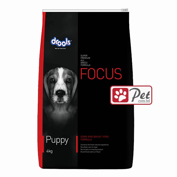 Drools Focus Puppy - Super Premium Dog Food (4kg) Drools Focus Puppy - Super Premium Dog Food (4kg) - Image 1