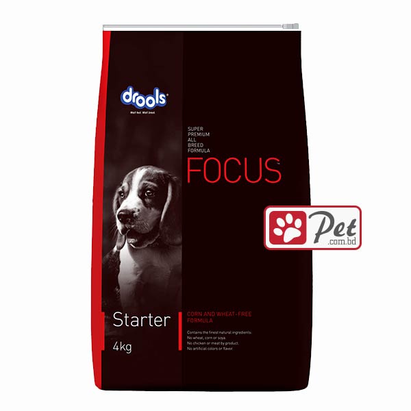 Drools Focus Starter - Super Premium Dog Food (4kg) Drools Focus Starter - Super Premium Dog Food (4kg) - Image 1
