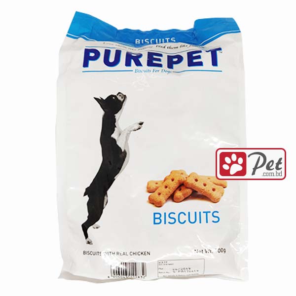 Purepet Dog Biscuits with Real Chicken (500g)