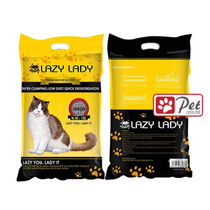 Lazy Lady Super Clumping Cat Litter - Lemon (10L)