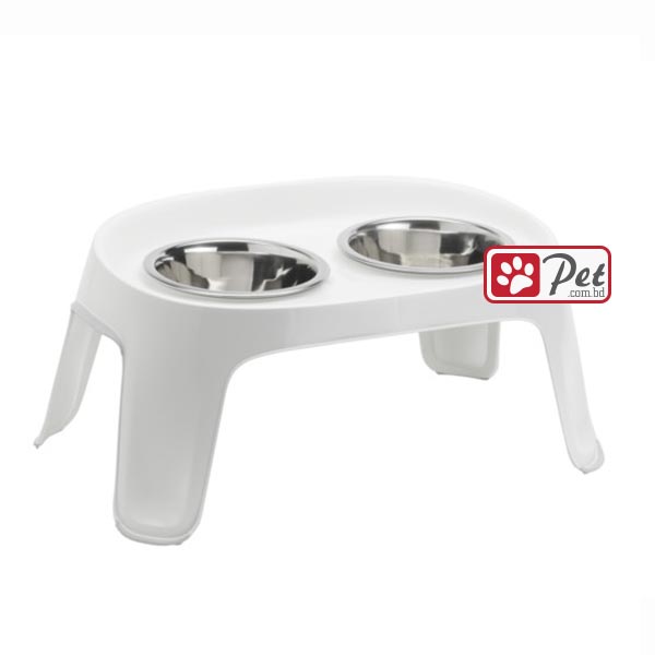 Moderna Skybar Small - Soft White Moderna Skybar Small Elevated Feeder - Soft White - Image 1