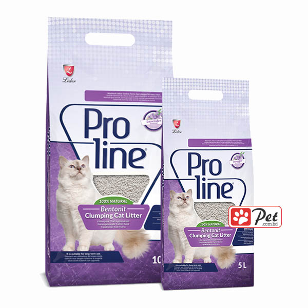 Proline Bentonite Clumping Cat Litter - Lavender (5L) Proline Bentonite Clumping Cat Litter - Lavender (5L)