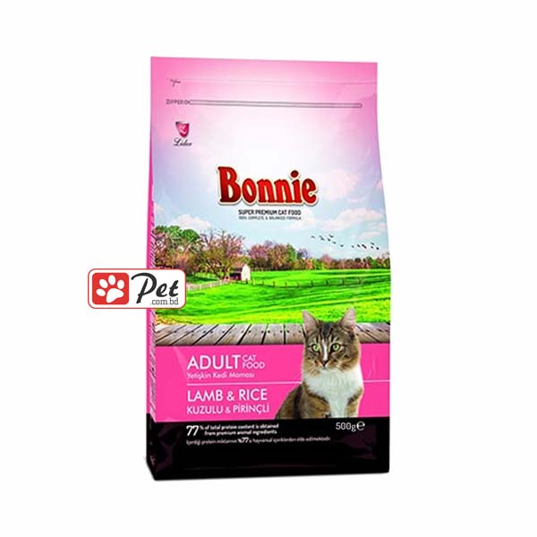 Bonnie Cat Food - Lamb & Rice (500g)