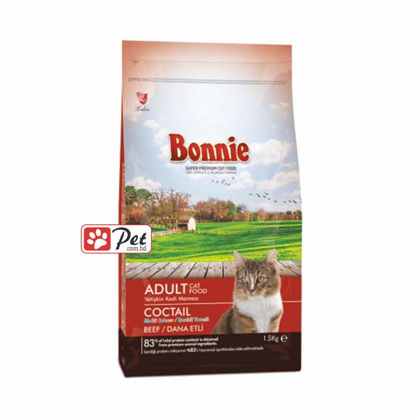 Bonnie Cat Food - Beef Cocktail (1.5kg)