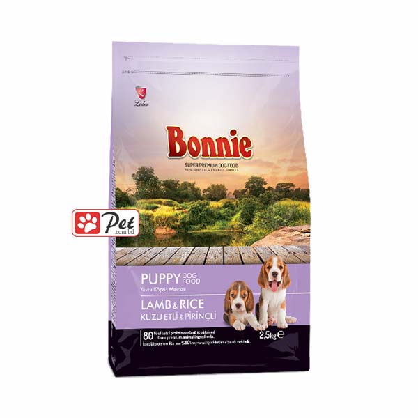 Bonnie Puppy Food - Lamb & Rice (2.5kg)