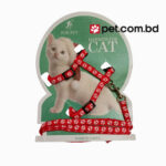 For Pet Harness for Cat - Red with Paw Print