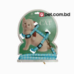 For Pet Harness for Cat - Sky Blue with Paw Print