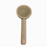 Self Cleaning Grooming Brush- Cream