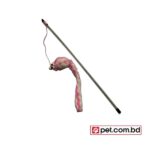 Cat Teaser Toy - Mouse with Long Tail - Pink