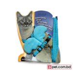 Katzen-Garnitur Cat Set - Harness with Wings (Blue)