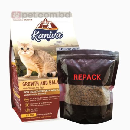Kaniva Cat Food Growth & Balance - Chicken, Egg & Rice (1kg) [Repack]